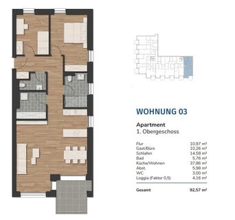 Havencity - Modernes Wohnen am Südstrand - WE3 - Steuersparmodell