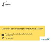 Lehrkraft bzw. Dozent (m/w/d) für die Fächer - Darmstadt