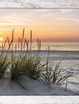 Bönninghoff Bild mit Rahmen Strand, Sonnenuntergang, (1 St)