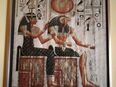 Papyrus Bild Horus ägyptisch gold bronze in 65931