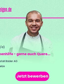Küchenhilfe - gerne auch Quereinsteiger (m/w/d) - Seelze