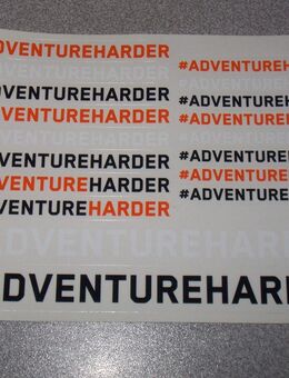KTM ADVENTUREHARDER Aufkleber / Sticker / Decal - KTM Adventure - Hannover