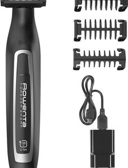 Rowenta Elektrorasierer TN6000 Forever Sharp, Aufsätze: 3, 3 Aufsätze, 120 Min. Laufzeit, selbstschärfende Klingen
