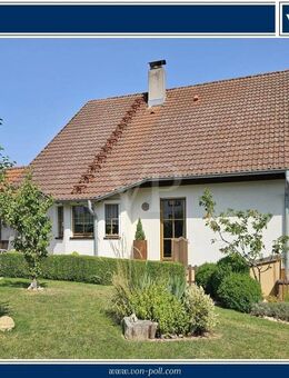 Platzwunder im Grünen: EFH mit idyllischem Garten & großem Hof mit Wohnmobilstellplatz + Carport - Weilrod