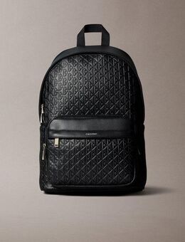 Calvin Klein Rucksack EMBLEM EMBOSS ROUND BACKPACK, Cityrucksack, Freizeitrucksack