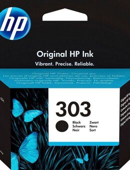 HP 303 Tintenpatrone (1-tlg., original Druckerpatrone 303 schwarz)