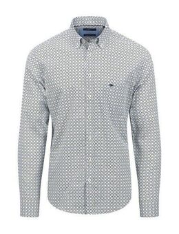 FYNCH-HATTON Hemdjacke mit Print Muster
