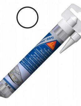 Sika Kleb- und Dichtstoff 70 ml SIKAFLEX 291i WEISSER DICHTUNGSKLEBER - Wuppertal