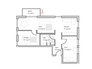 NEUBAU: 3-Zi-Wohnung mit Balkon - Erlangen