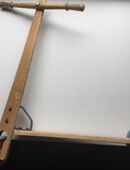 Holz Roller Kinderroller Tretroller Vintage 1950er Jahre in 36043