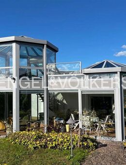 Exklusiver Bungalow mit Fernblick, luxuriösem Wintergarten und Pelletheizung - Limburg (Lahn)