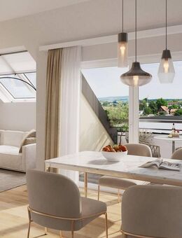 *NEUBAU* Gut geschnittene Dachgeschosswohnung in A.-Hochzoll-Süd! - Augsburg