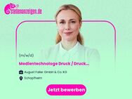 Medientechnologe Druck / Drucker (m/w/d) - Schopfheim