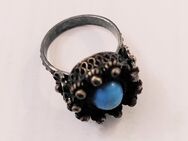 Ring mit blauem Stein, Modeschmuck - Dresden