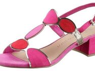 MARCO TOZZI Sandalette, Blockabsatz, Sommerschuh, Riemchensandale mit verstellbarer Schnalle