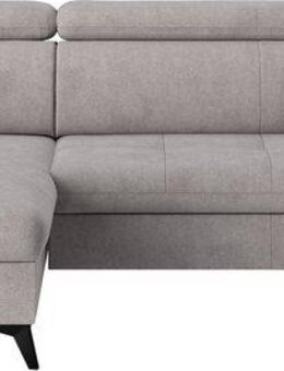 COTTA Ecksofa Hudson L-Form, mit Kopfteilverstellung, wahlweise mit Bettfunktion & Bettkasten