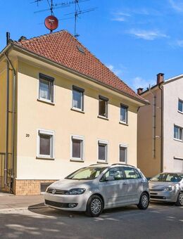 PROVISIONFREI - Mitten im Leben - und doch im Grünen: 2-Zimmer-Wohnung mit Gartenanteil - Tuttlingen
