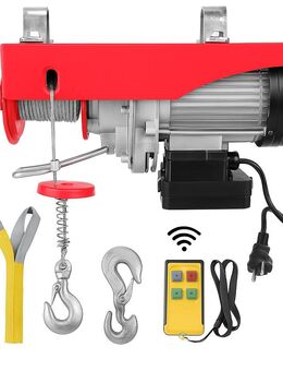 Elektrische Seilwinde – 500 bis 1000 kg Hebekraft mit Fernbedienung - Wuppertal