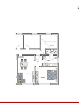 Gemütliche 2-Zimmer-Wohnung - Vaihingen (Enz)