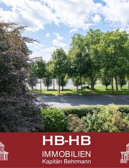 Attraktive 4-Zimmer-Wohnung mit Balkon, Garage und Blick aufs Werder-Trainingsgelände - Bremen