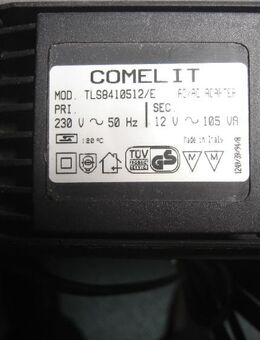 005 Ext. Netzteil PRI 230V / SEC 12V Adapter COMEL IT - Lüdenscheid