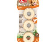 8in1 Delights Kauringe Huhn - Sparpaket: 6 x 119 g (18 Stück)