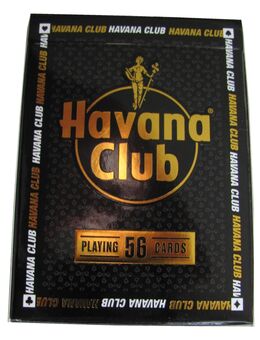 Havana Club - Poker Spielkarten - Playing 56 Cards - Doberschütz