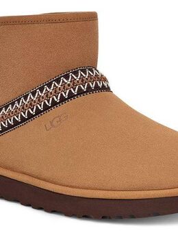 UGG CLASSIC MINI CRESCENT Schlupfboots, Winterstiefel, Snowboots mit kuscheliger Innenausstattung