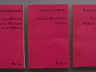 3 Fremdsprachentexte: J. Romains, Guy de Maupassant, P. Daninos - Münster