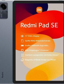 Xiaomi Redmi Pad SE 4+128GB Tablet (11", 128 GB, Android)
