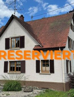 Charmantes Einfamilienhaus mit Gewerbeanbau und Garage - Sigmaringendorf