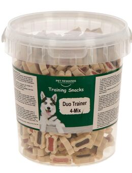 Pet Rewards Training Snacks - Sparpaket: 2 x 500 g Duo Trainer 4-Mix