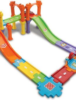 Vtech® Spiel-Parkplatz Tut Tut Baby Flitzer - Straßen- und Brückenset, Erweiterungsset