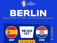 Euro 2024 Vorrunde Spanien - Kroatien - Berlin Mitte