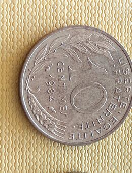 Münze Münzen Umlaufmünze Frankreich 10 Centimes 1984 - Alzey