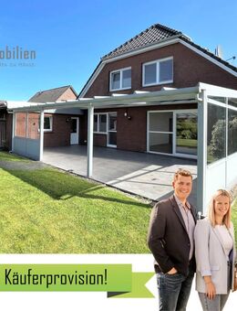 Saniertes Einfamilienhaus in Uthwerdum mit vielen Extras und einem tollen Blick ins Grüne! - Südbrookmerland