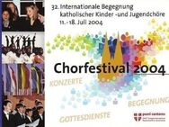 BRD: 2318 - 2320, Block 61, "Chorfestival 2004", Erinnerungsblatt (EB), SSt. - Brandenburg (Havel)