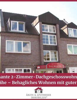 Gemütliche 2-Zimmer im Dachgeschoss - Bahnhofsnähe - Elmshorn