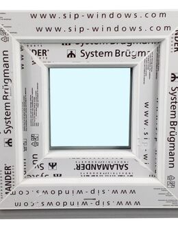 Kunststofffenster Fenster auf Lager abholbar 40x40 cm, Kipp Neu 3-fach Verglasung - Essen