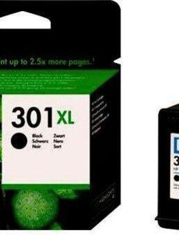 HP 301XL Tintenpatrone (original Druckerpatrone 301 schwarz XL)