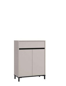 Home affaire Schuhkommode Flannan, Schuhregal, Schuhschrank, Gesamthöhe 109,5 cm, drei Regale und eine Schublade, Gesamtbreite 80 cm