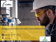 Anlagenmechaniker (m/w/d) Automobilhersteller - Rastatt