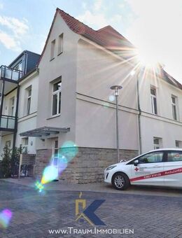 barrierefreie 3-Zi.-Whg. mit Balkon, Einbauküche und PKW-Stellplatz im EG - Mühlhausen (Thüringen)