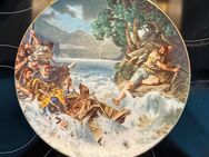 Dekorative Teller, historisches Motive von Rolf Heusi - Zürich
