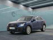 Audi Q2, S line 35 TDI Smartphone Interface hinten, Jahr 2023 - München