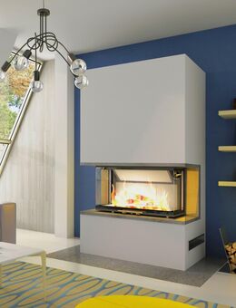 Kaminbausatz 🟡 PURE EXTRA Volcano 3BTh 11KW Panorama U Kamin Bausatz Ofen Neu Hajduk LDF-Kamine - Strausberg