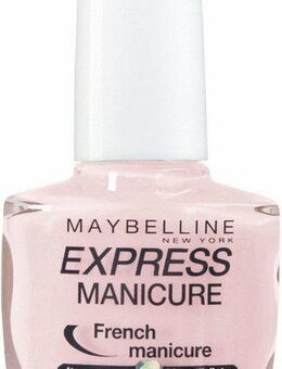 MAYBELLINE NEW YORK Nagellack Express Manicure French, mit natürlichen Inhaltsstoffen