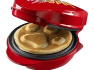 bestron Waffeleisen APP500R Paw Patrol, 550 W, im einzigart. Design, für Kindergeburtstage, Ostern & Weihnachten, Rot