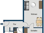 Hier ist Sie! 2-Zimmer-Wohnung mit Balkon und Dusche - Dresden