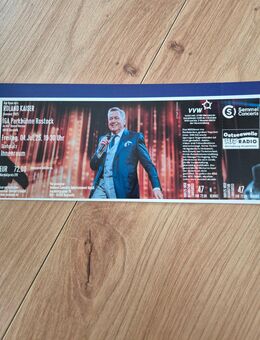 1 Ticket Roland Kaiser 04.07.2025 - Rostock